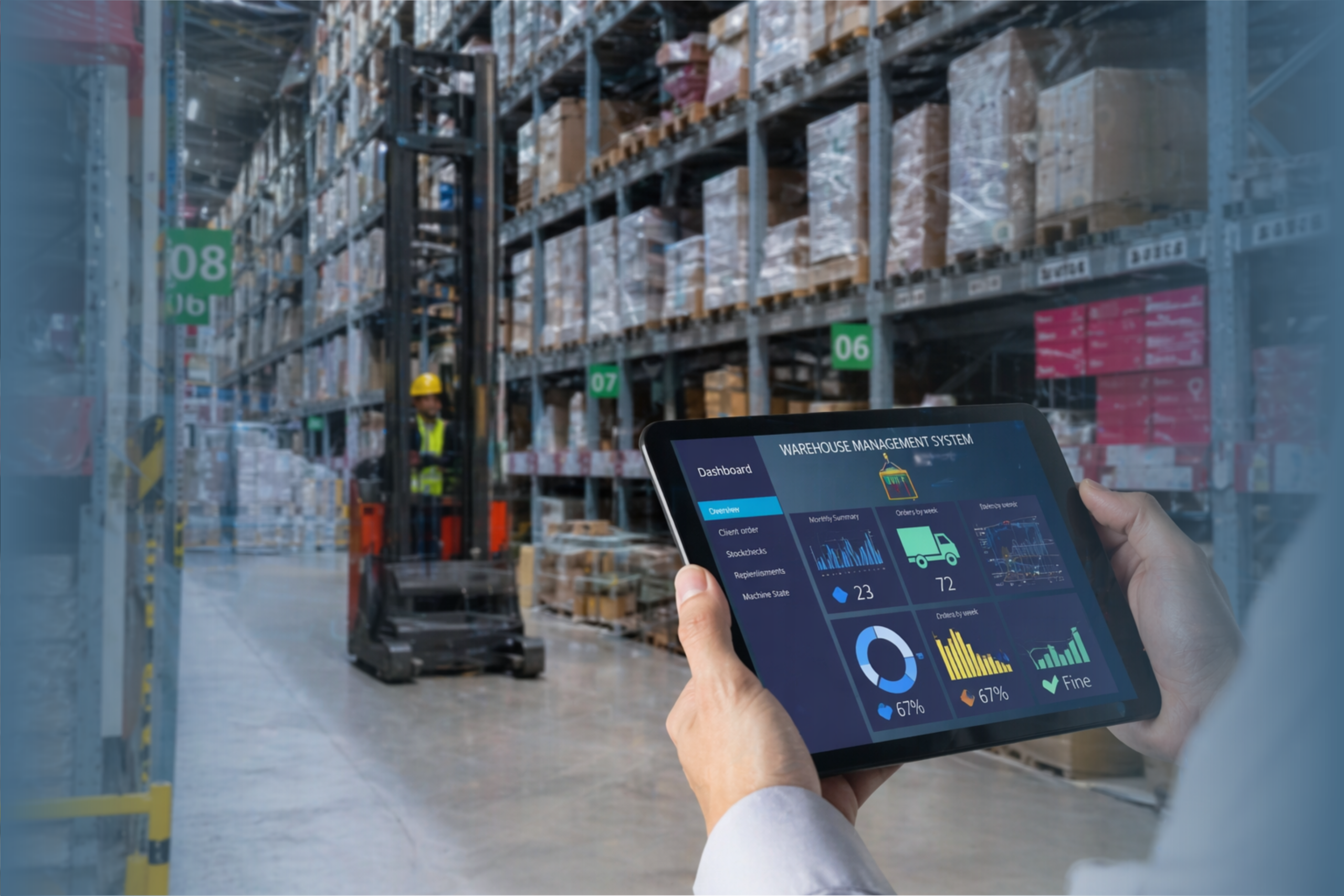 Digital Twins in logistics simulation