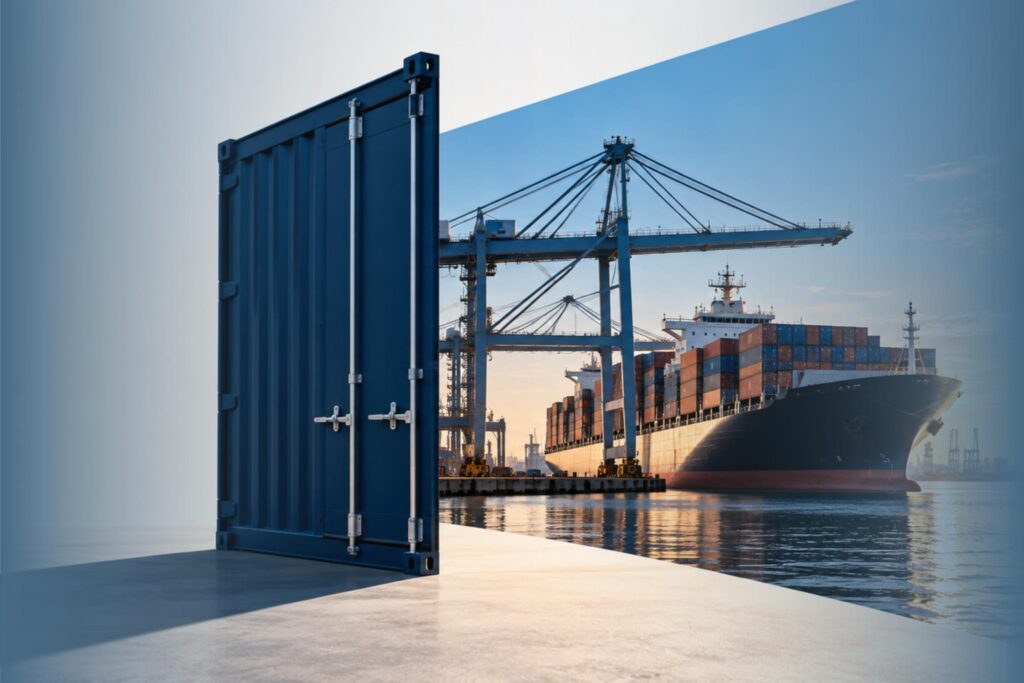 Freight forwarder in the port of Antwerp